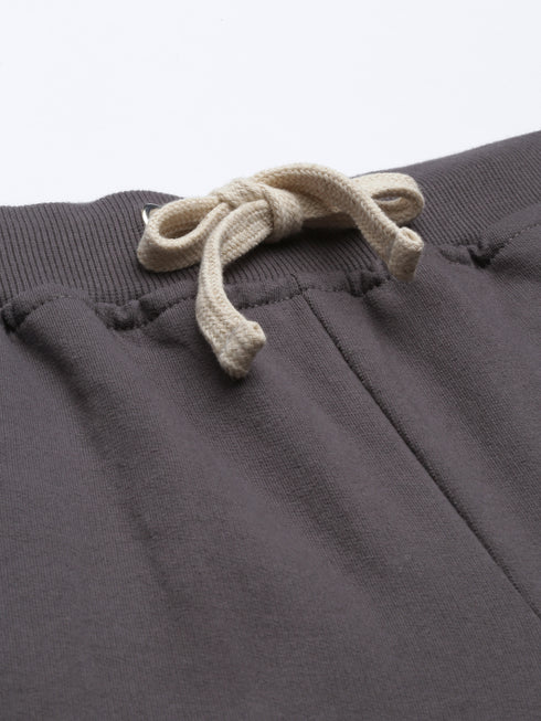 Grey Solid Jogger